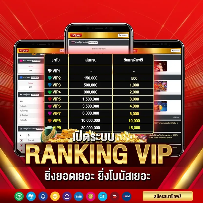 สิทธิพิเศษ VIP สำหรับคอหวย ใครได้เข้าถือว่าคุ้ม